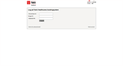 Desktop Screenshot of booking.falckhealthcare.com